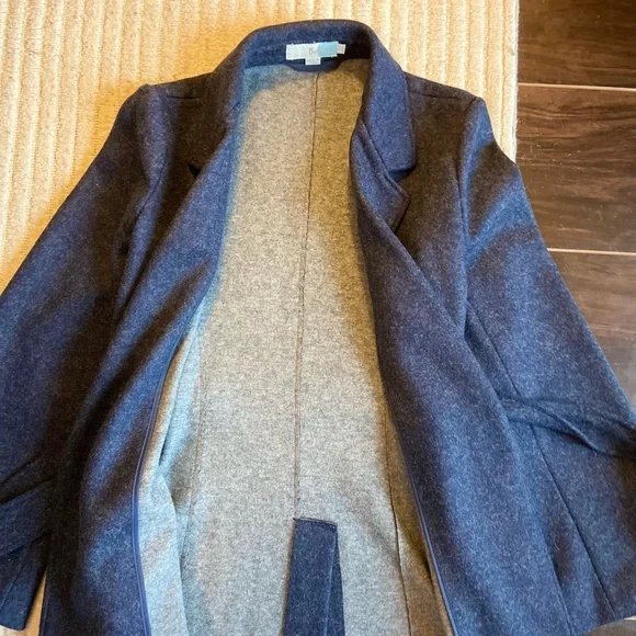Boden double faced wool wrap jacket, Womens size 6 EUC - Picture 8 of 12